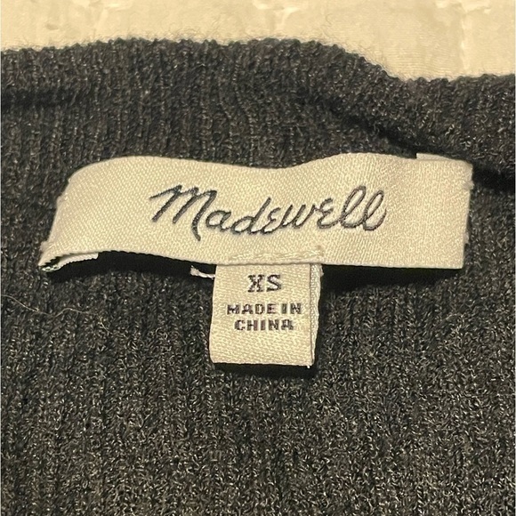 Madewell Ruffle Sleeve Pullover Sweater - Picture 5 of 6